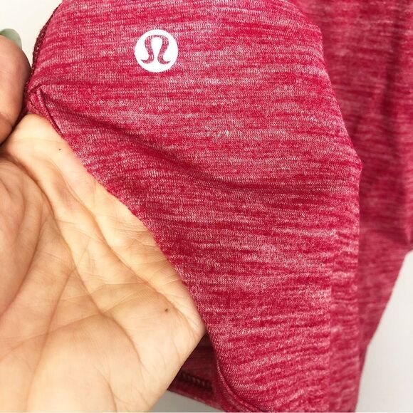 LULULEMON ATHLETICA | 105 Singlet Racerback Tank Top Cranberry Women’s Size 4 - Picture 8 of 9